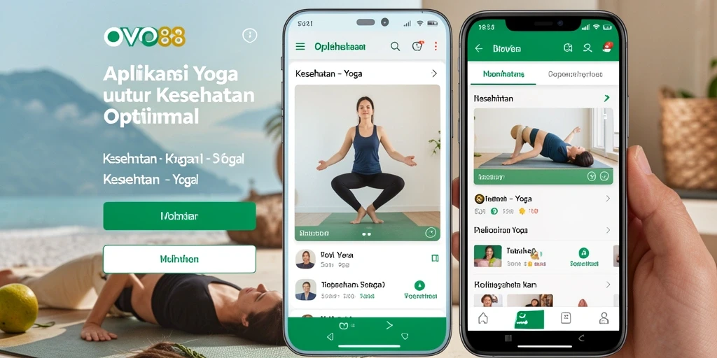 Antarmuka OVO88 menampilkan sesi yoga interaktif yang menarik.